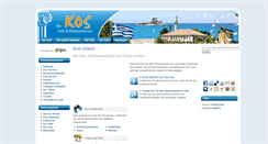 Desktop Screenshot of kos-travelcenter.de